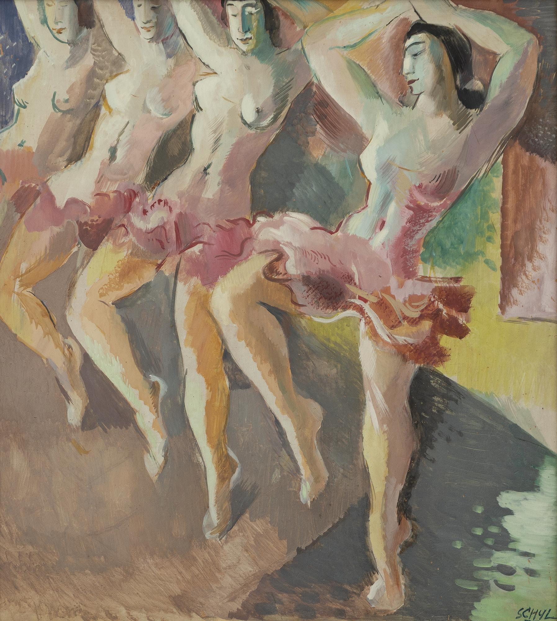 Jules Schyl, Dancer.