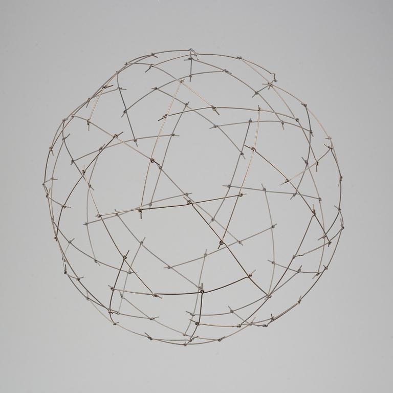 LARS ENGLUND, sculpture and paper relief signed and dated 99.