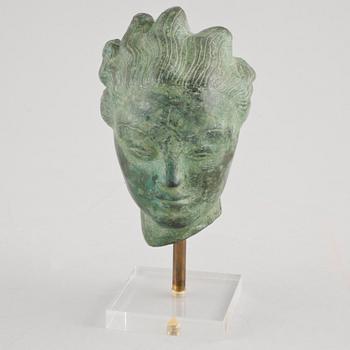 CARL MILLES, after, sculpture, patinated bronze, signed Millesgården, 20th century.