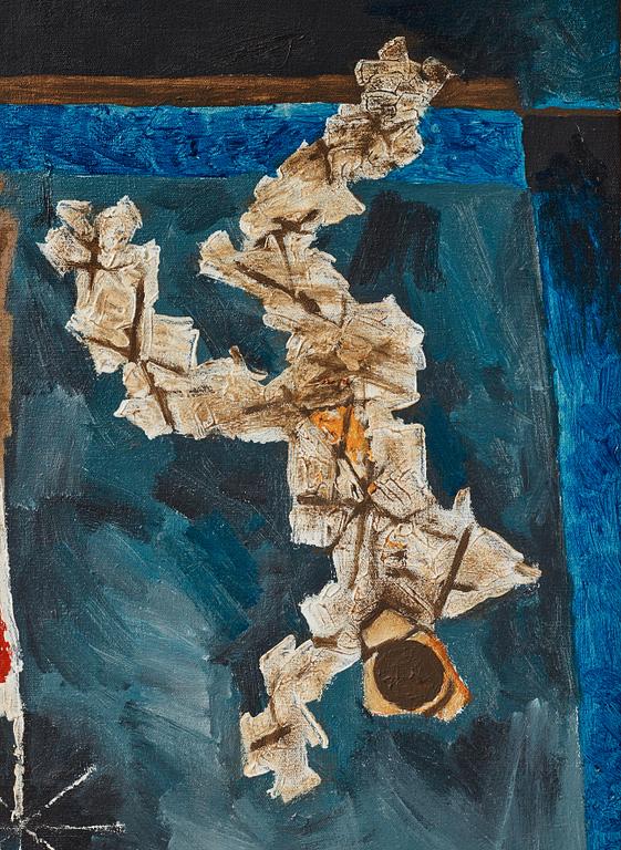 M. F. Husain, "Man on Moon".