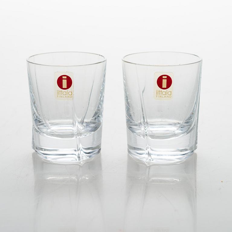 Tapio Wirkkala, snapsglas, 6 st, "Viva", Iittala.