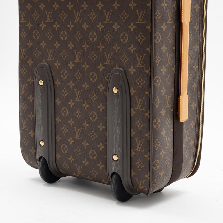 Louis Vuitton, a monogram canvas 'Pégase 60' suitcase, 2004.