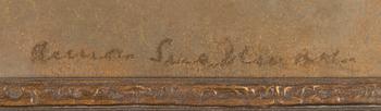 Anna Snellman, pastel, signed.