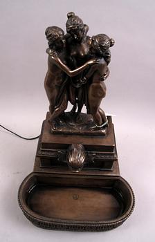 FONTÄN, med pump. 1900/2000-tal.