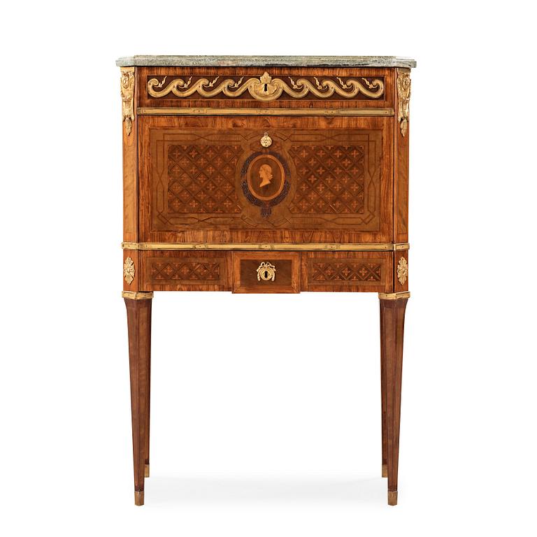 A Gustavian secretaire by Gottlieb Iwersson, master 1778.