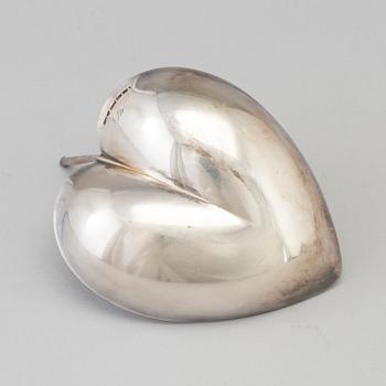 TAPIO WIRKKALA, skål, silver, Kultakeskus OY, Hämeenlinna, Finland, 1958.