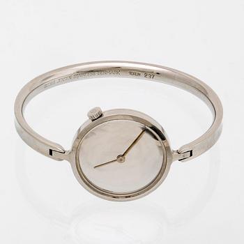 Wristwatch Torun nr 237, stainless steel, manual, 26 mm, circumference approx 16cm, Georg Jensen.