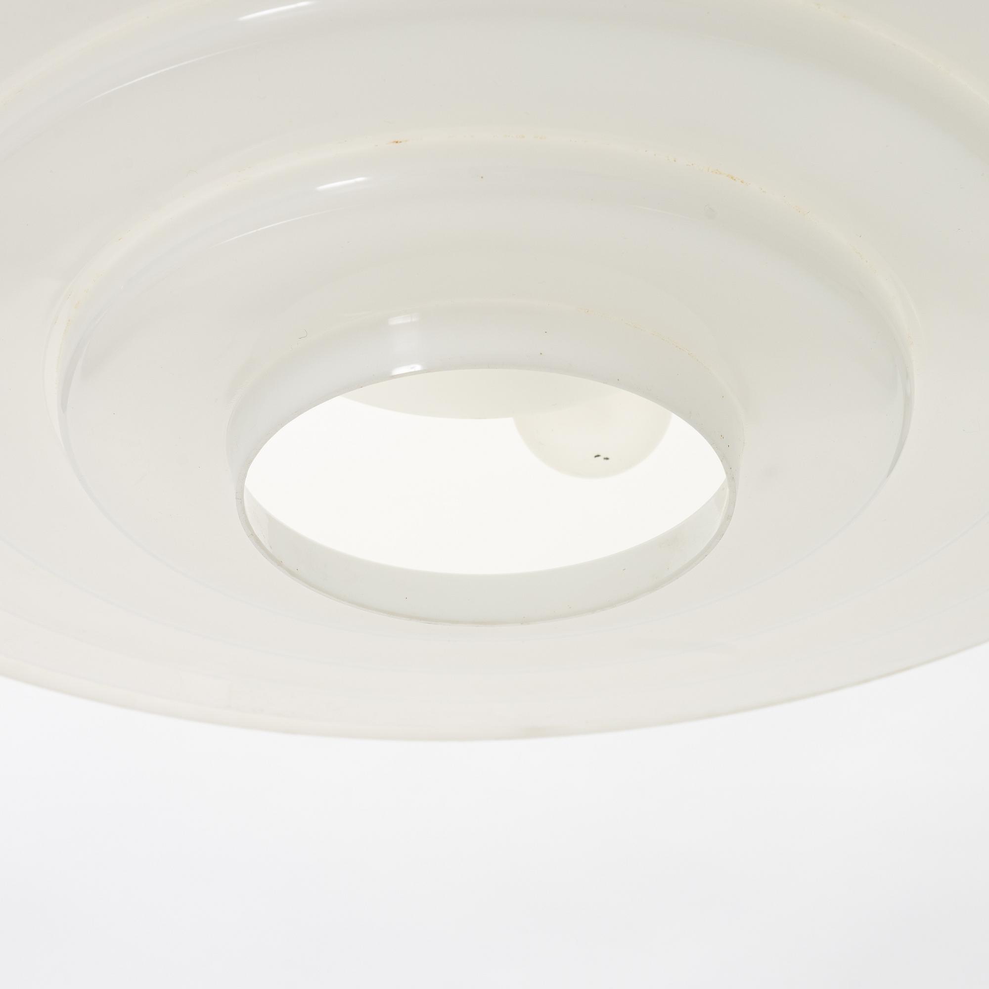 A ceiling lamp by Hans-Agne Jakobsson for Markaryd. Latter part of the 20:th century.
