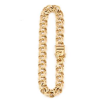 ARMBAND, guld 18K, Stockholm 1959. Vikt ca 23 gram.