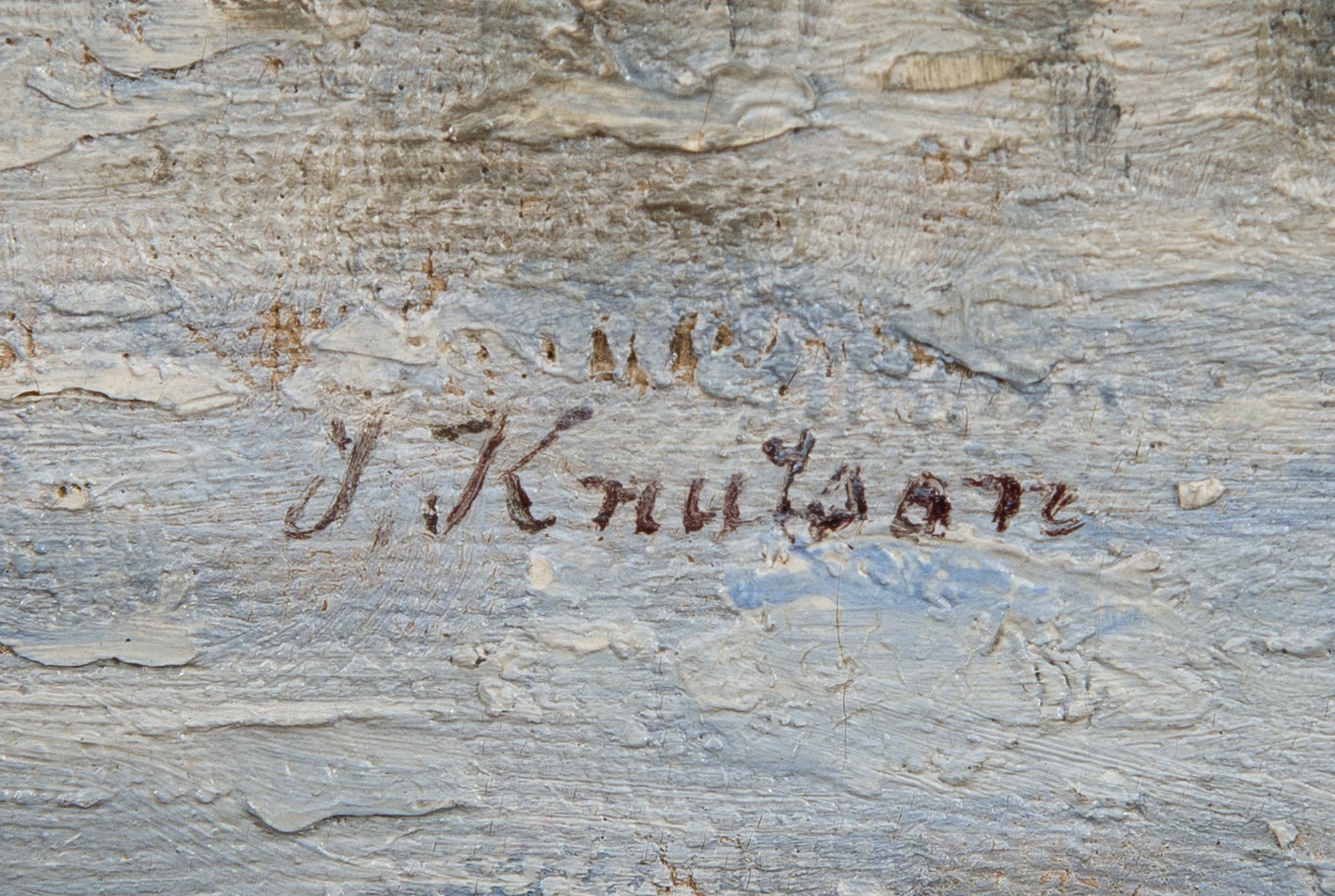 JOHAN KNUTSON, SOUTURETKELLÄ KESÄMAISEMASSA.