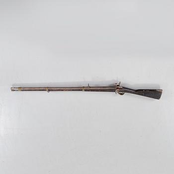 A percussion rifle, m/1857.