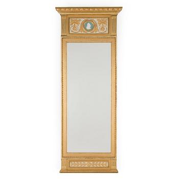 A first half of the 20th century Gustavian style mirror.