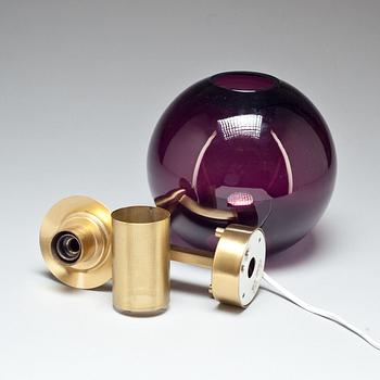 VÄGGLAMPA, Hans-Agne Jakobsson. Markaryd. 1900-talets andra hälft.