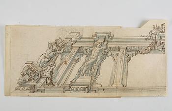 8 drawings, 18th century.