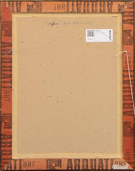 Carl Wilhelmson, a signed water color.