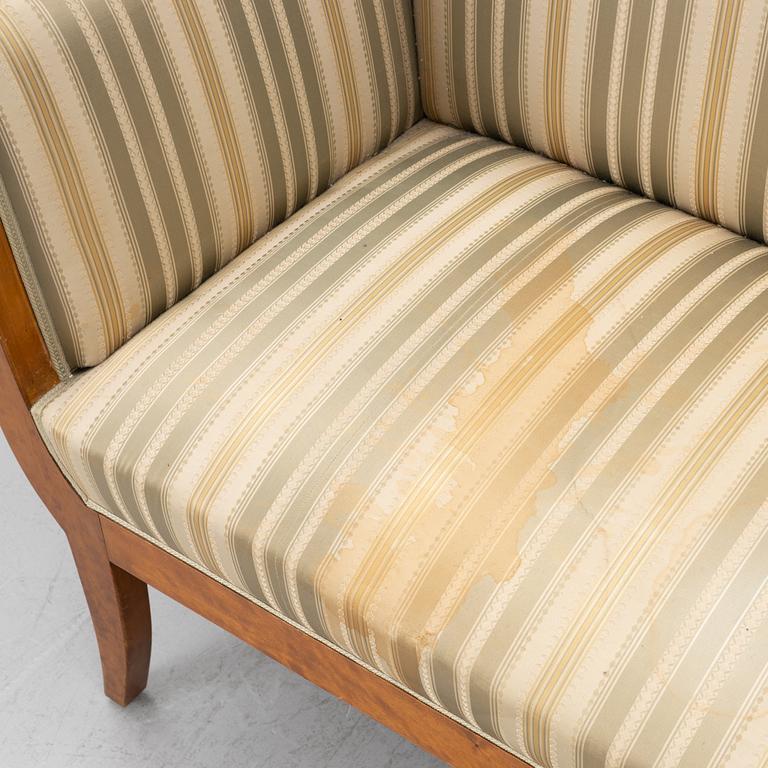 Carl Malmsten, a Swedish Grace sofa, Svenska Möbelfabrikerna, Bodafors, 1920s.
