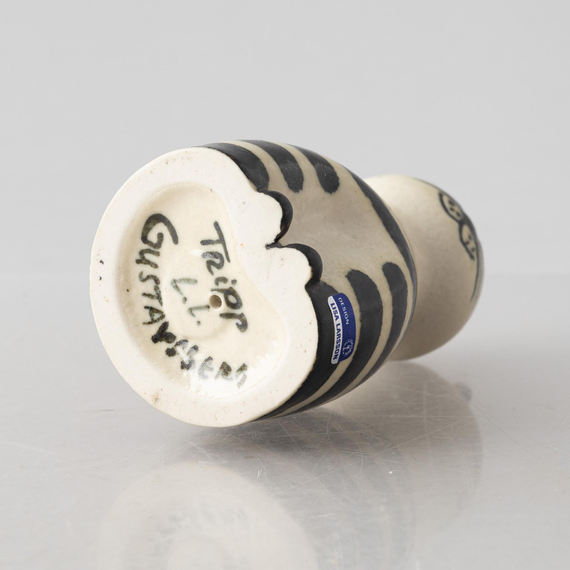 Lisa Larson, figurin, stengods, "Liten katt" ur serien "Tripp, trapp, trull", Gustavsberg.