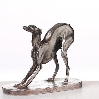 Olga Lanner, Lekande whippet.