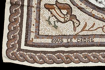 SCARF, siden, "Sous le Cedre", design Dimitri Rybaltchenko, Hermès, Paris.