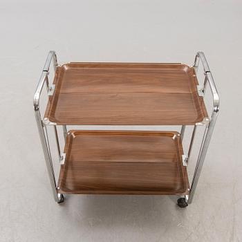 A Gerinol mid 1900s folding serving torlley.