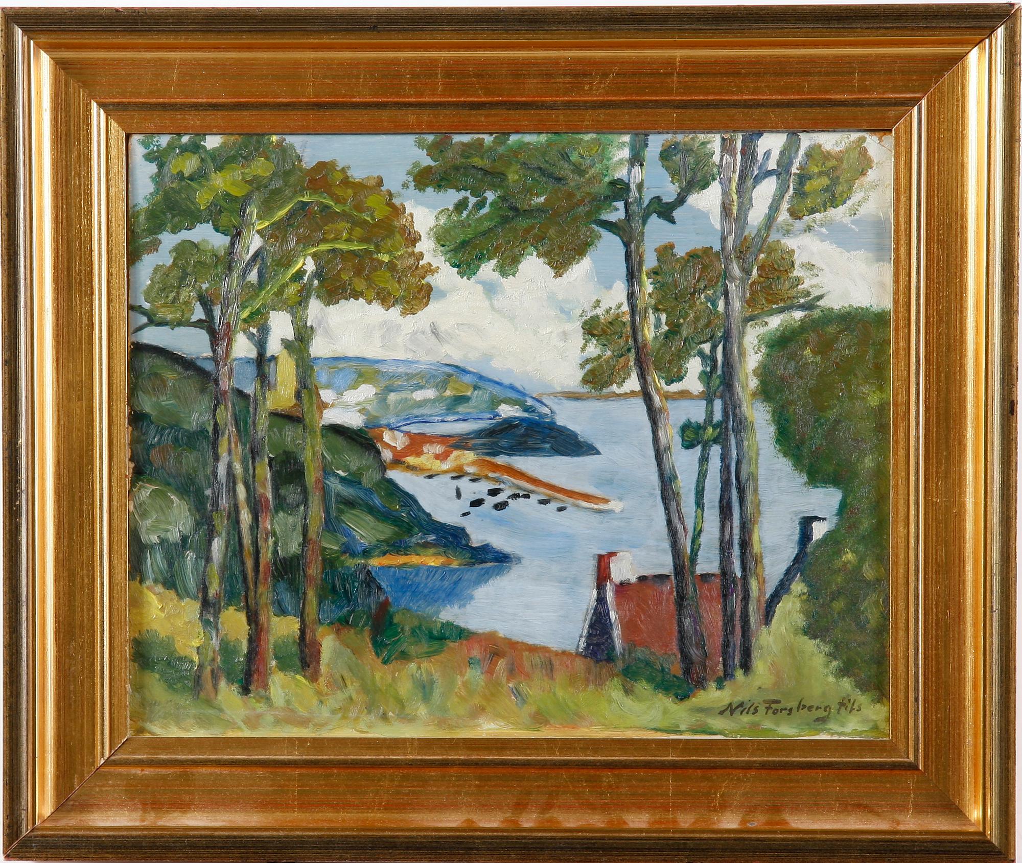 FORSBERG, NILS, olja på duk, sign.