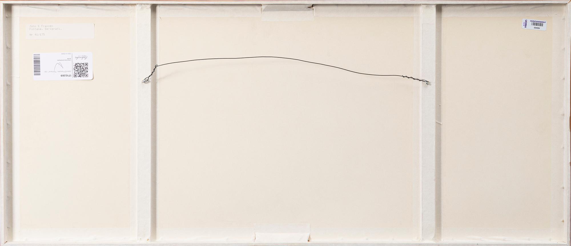 John-E Franzén, "Fontana".