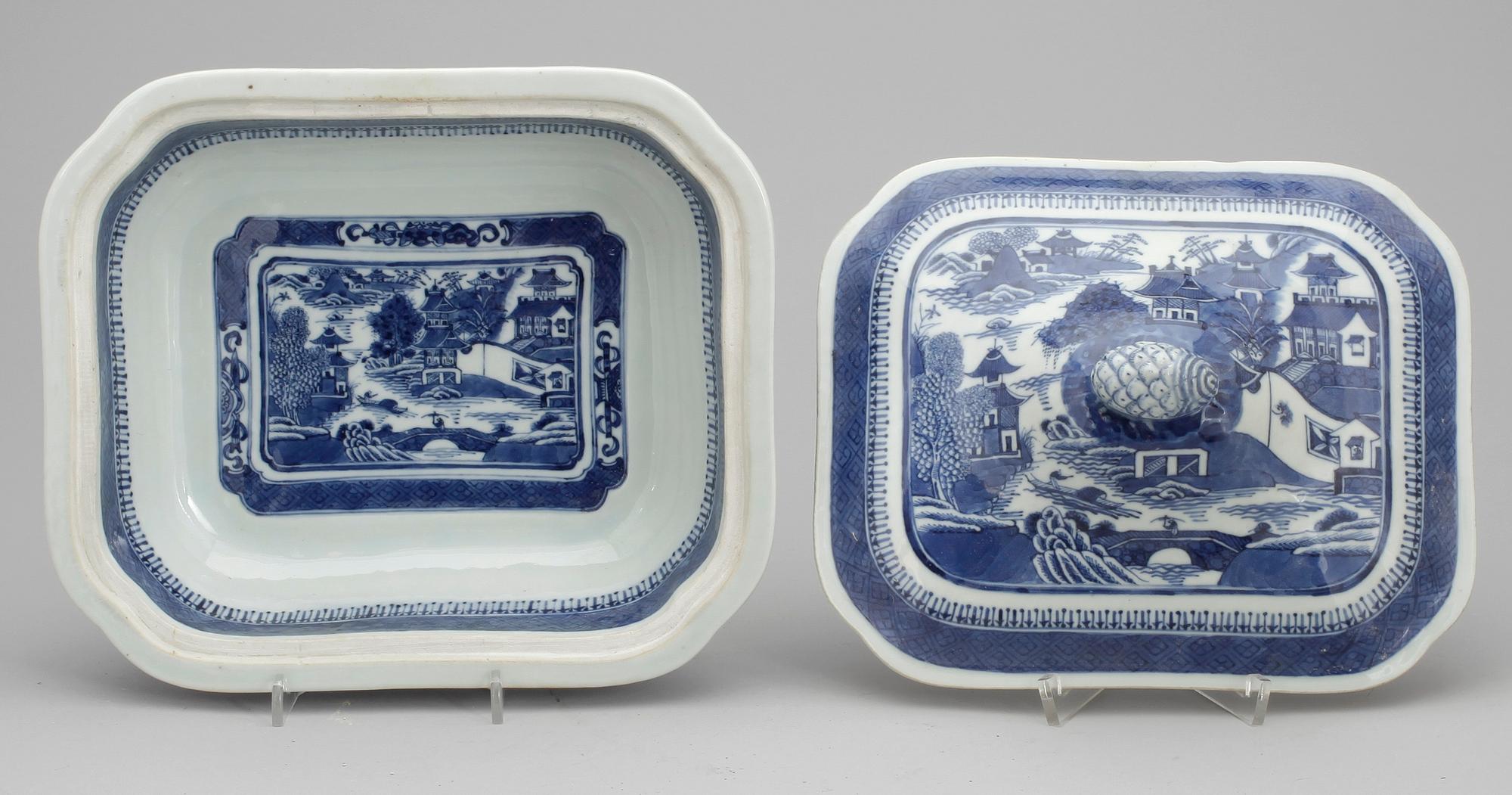 TERRIN, porslin, Jiaqing, Kina, 1800-tal.