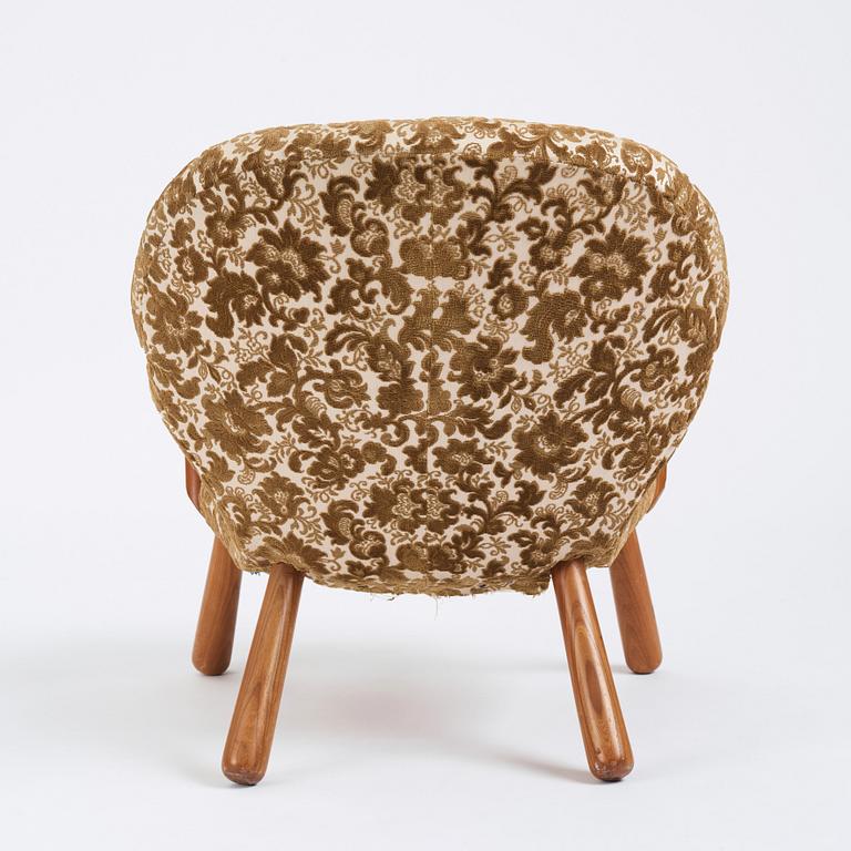 Swedish Modern, "Clam chair",  möjligen  Erik Eks Snickerifabrik, sannolikt 1950-tal.