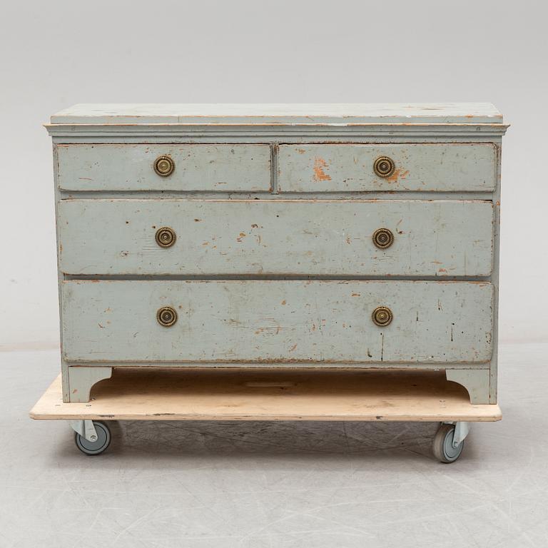 a chest of drawers from the late 19th century.