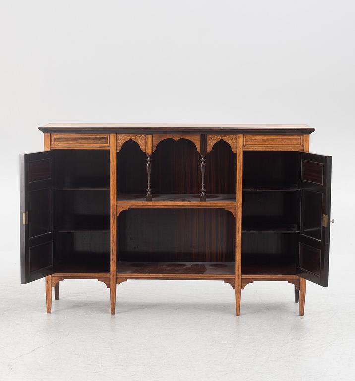 A sideboard, James Shoolbred & Co, London, England, circa 1900.