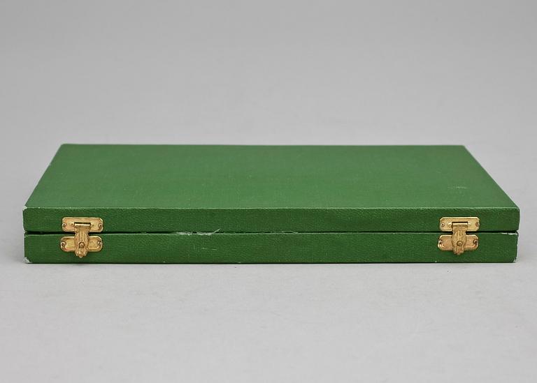 ÄDELSTENSSAMLING, 20 delar, troligen Brasilien 1960/70-tal.