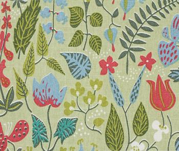 TYG, "Herbarium", Stig Lindberg, Ljungbergs textiltryck, Floda, 2000-tal.