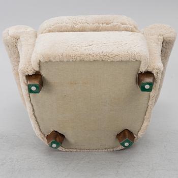 A lounge chair, Swedish Modern, first half of the 20th century.