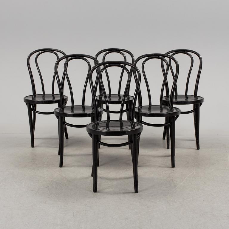 GILLIS LUNDGREN, stolar, 6 st, "Öglan", IKEA, 1970/80-tal.