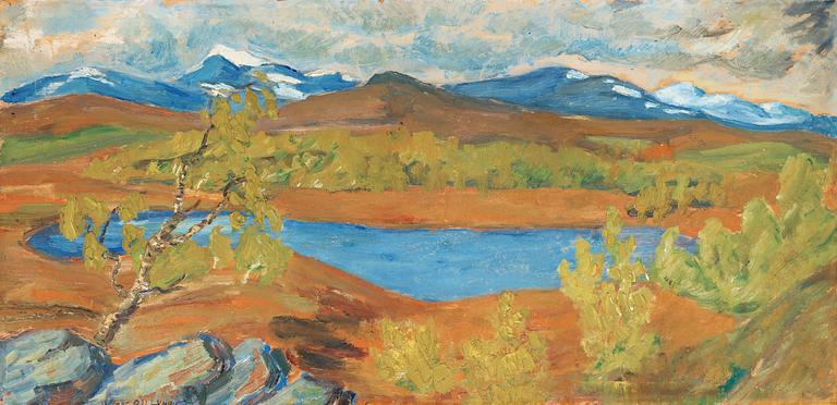 Helmer Osslund, "Fjällandskap".