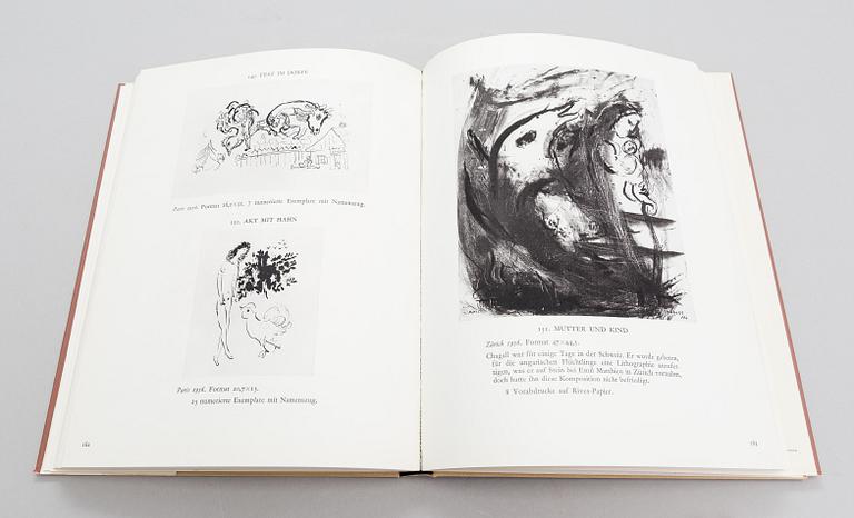 Bok, "Chagall lithographe", Marc Chagall, Fernand Mourlot, Frankrike, 1960.