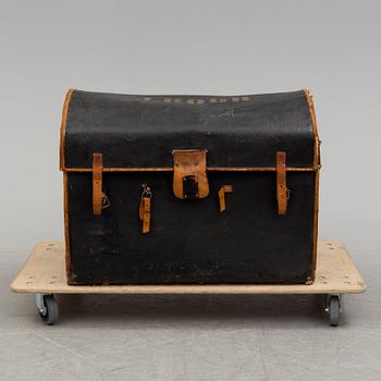 A late 19th century trunk.