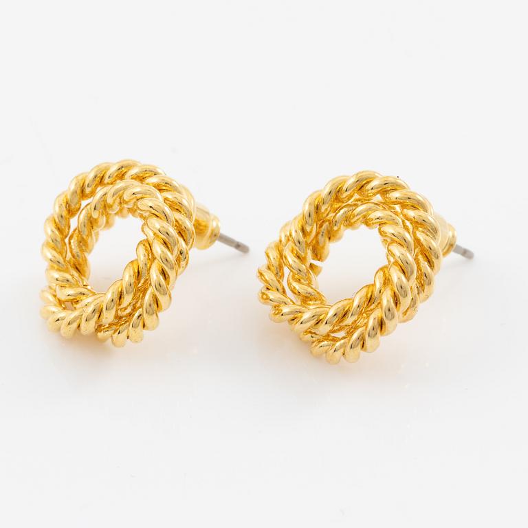 Pierre Cardin, earrings, 6 pairs. Vintage.