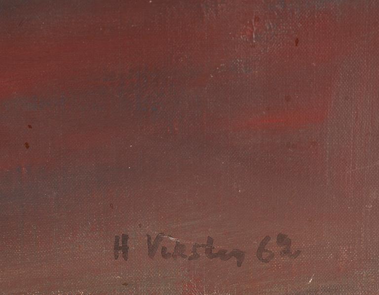 HANS VIKSTEN, oil on canvas, signed and dated -62.