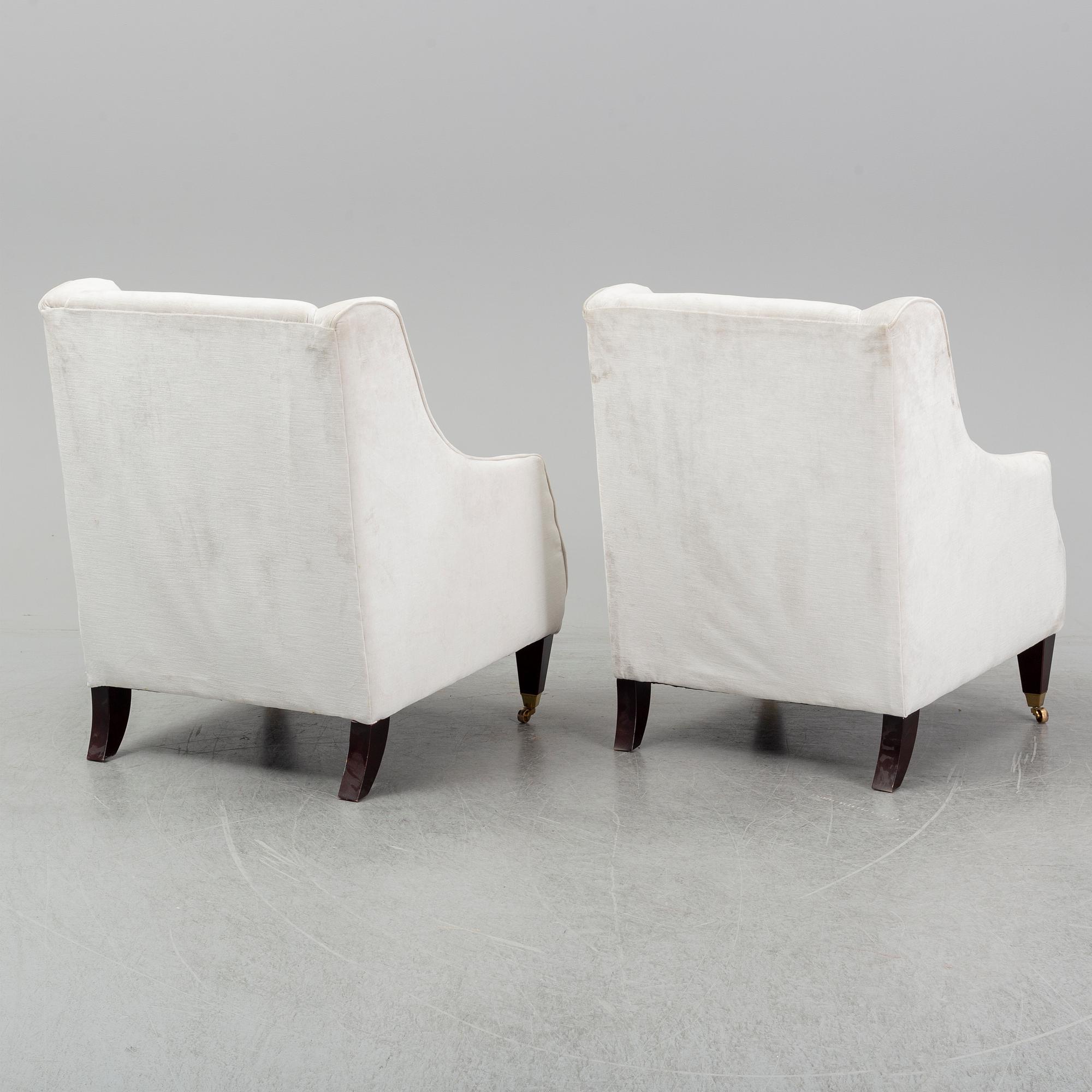 LAURA ASHLEY, FÅTÖLJER, ett par, 2000-tal.