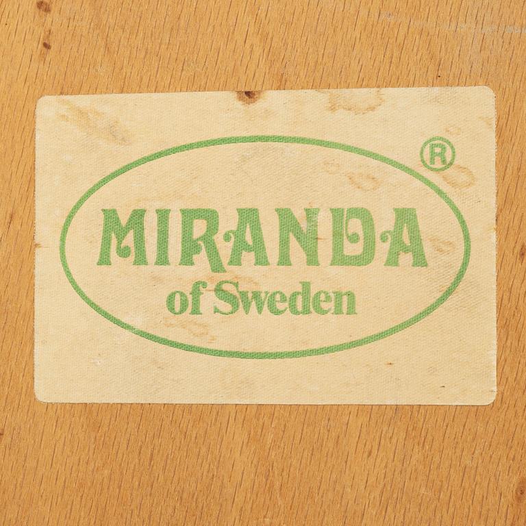 A set of six chairs, second half of the 20th Century.