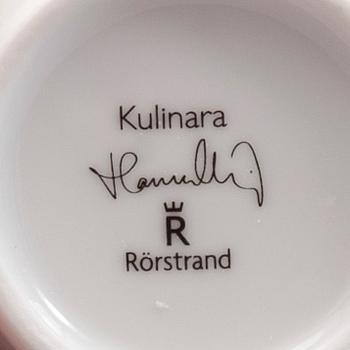 SERVIS, 25 delar, porslin, "Kulinara" Hanna Werning‎, Rörstrand.
