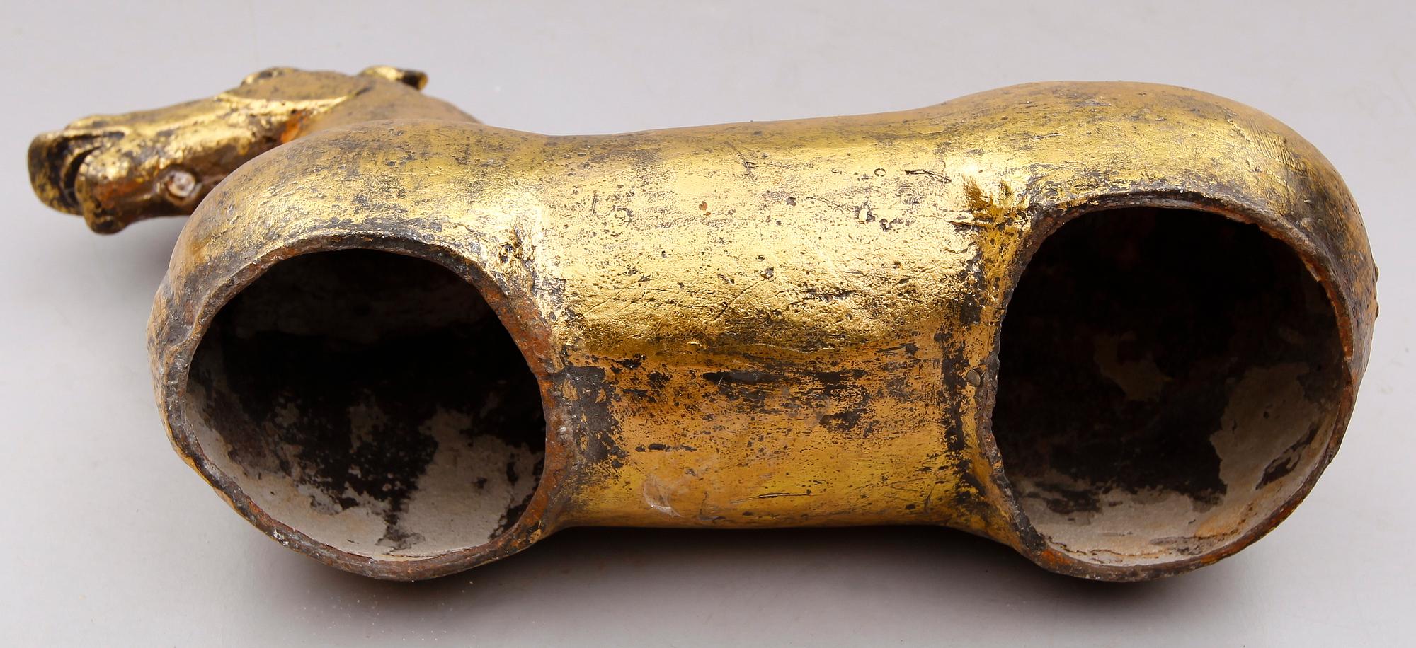 SKULPTUR, järn, Kina, 1900-talets andra hälft.