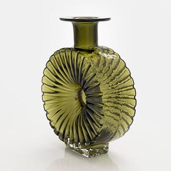 Helena Tynell, a 'Sun bottle' for Riihimäen Lasi Oy. In production 1964-1974.