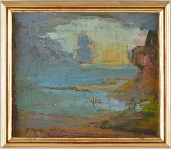 Carl Kylberg, Shore with ship.