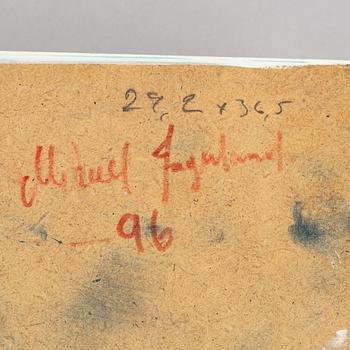 Mikael Fagerlund, object, signed and dated -96.