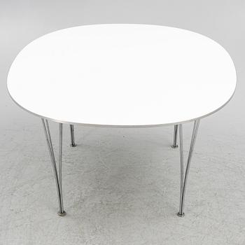 Bruno Mathsson & Piet Hein, a 'Supercircle' dining table, Fritz Hansen, Denmark.