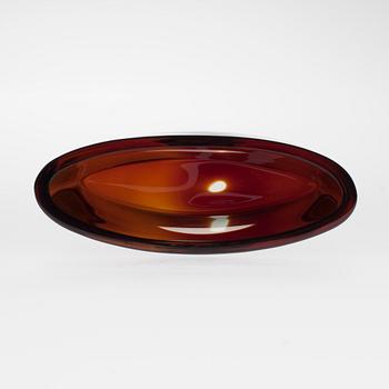 VAS, glas, signerad Tapio Wirkkala 3304, Iittala 1900-talets senare hälft.