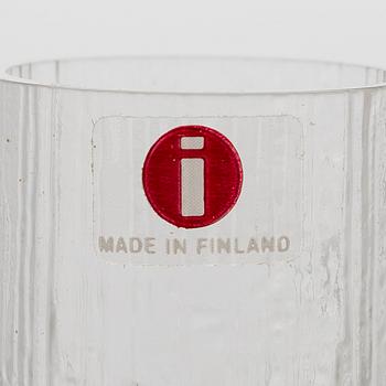 Tapio Wirkkala, snapsilasit, 6 kpl, "Niva", Iittala. Alkuperäislaatikossa.