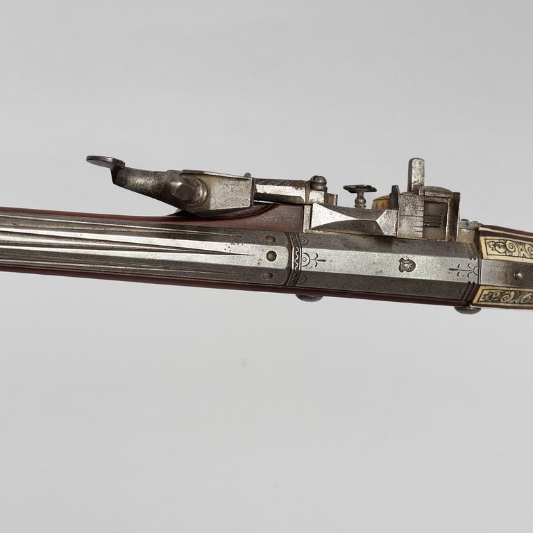 Hjullåspistol, 1600-talets början, Sachsen.